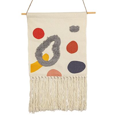 HANGING TAPESTRY 45% COTTON+45% POLYESTER +10% VISCOSE 35X35X40CM HM84801