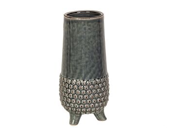 VASE EN CÉRAMIQUE VERTE HM85158 1