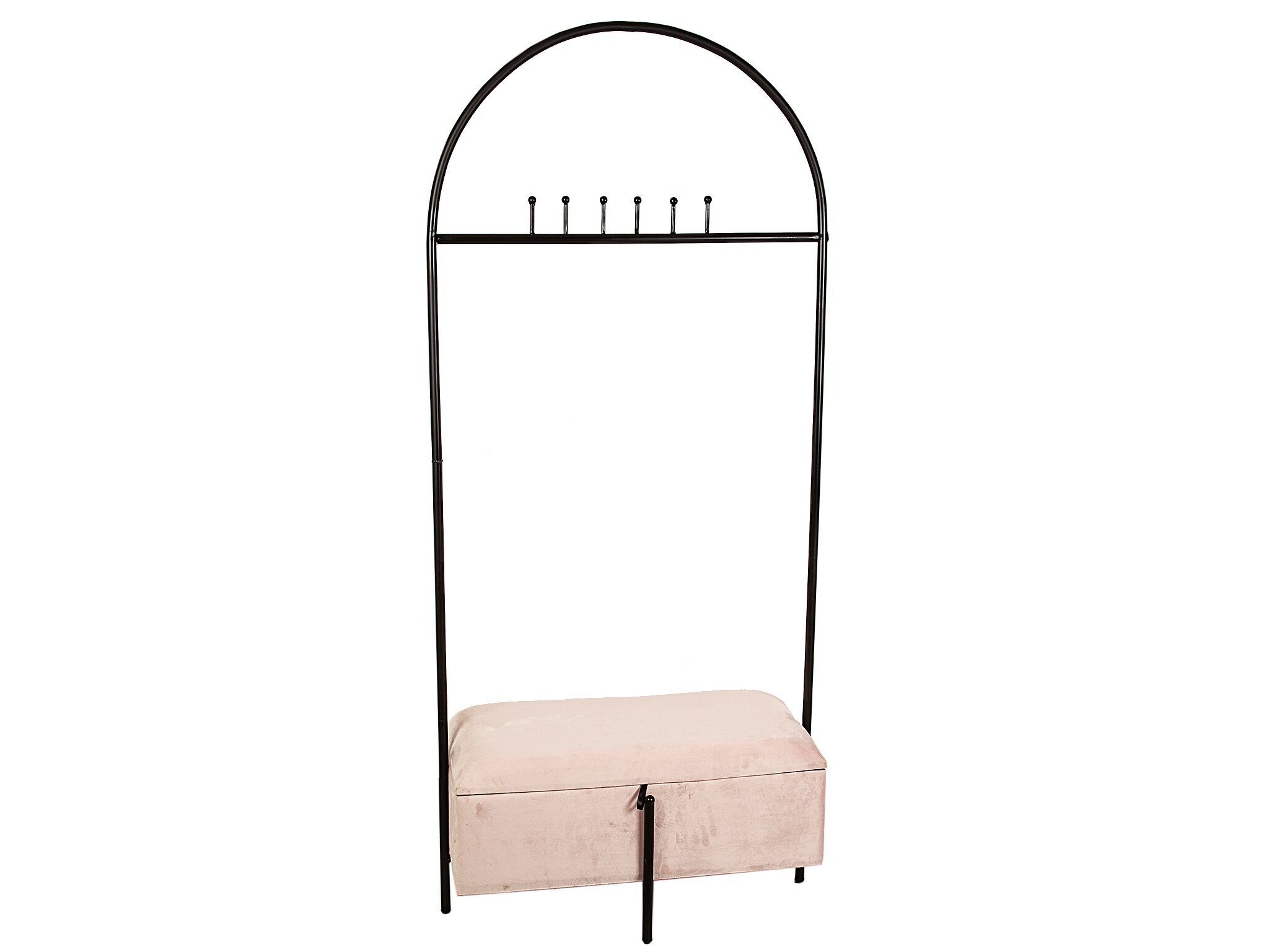 APPENDIABITI AD ARCO IN METALLO CON BAULE IN VELLUTO HM86044