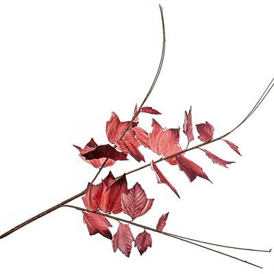 BRANCHE DE FEUILLES ROSE HM92172