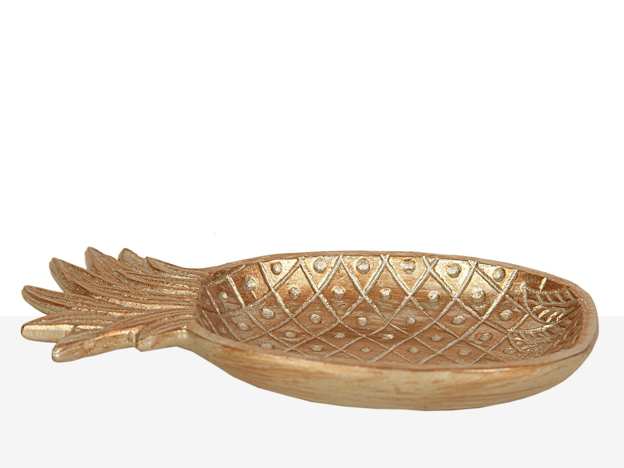 PIATTO VACI-POCKET CHAMPANGE IN RESINA ANANAS HM102106