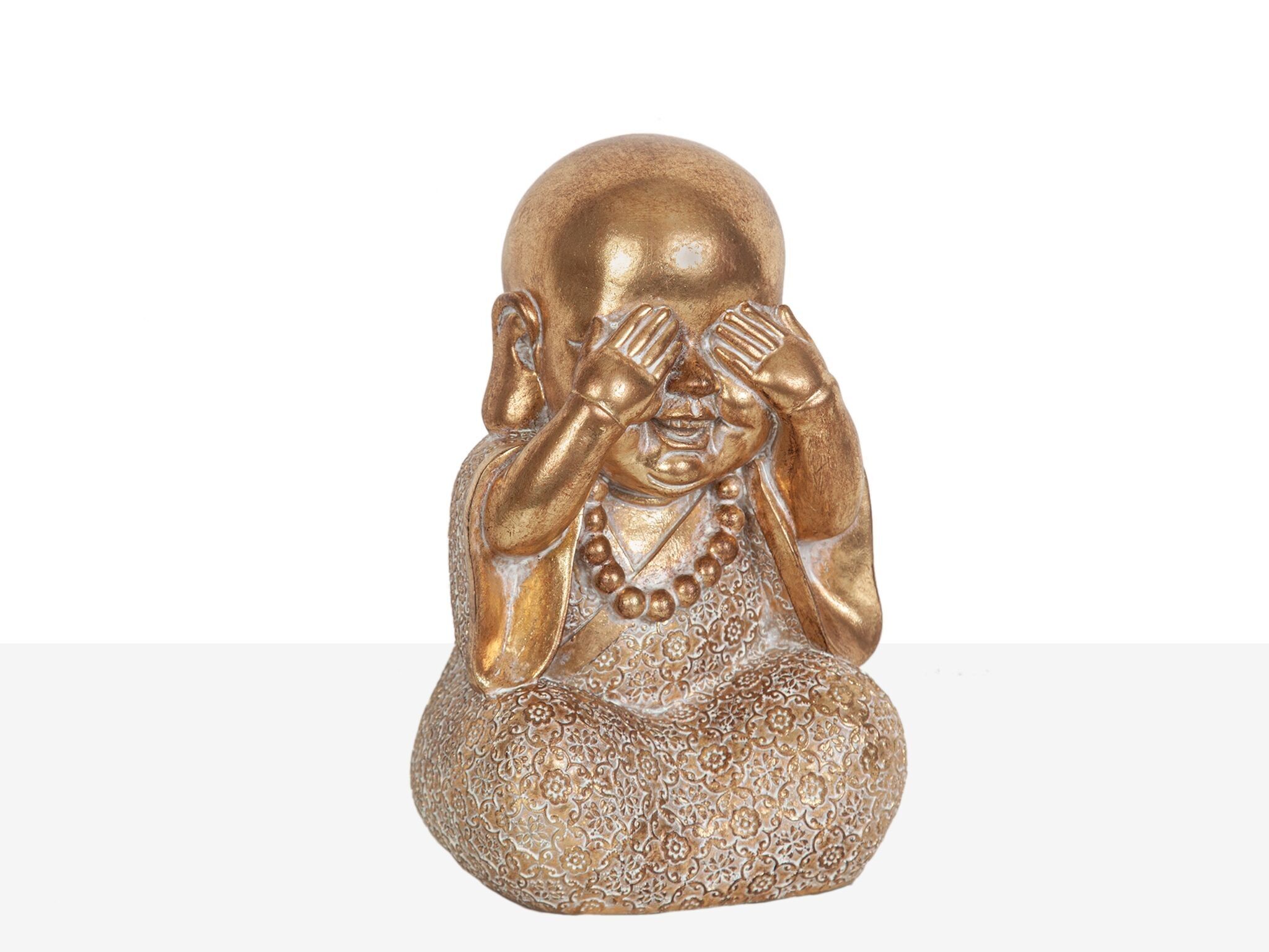 GOLDENE HARZ-SENSES-MÖNCH-FIGUR HM191194