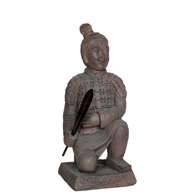 FIGURINE GUERRIER EN RÉSINE HM221014