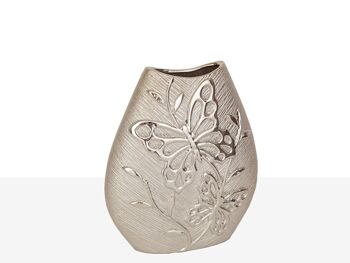 VASE DE PORC. CHAMPAGNE HM221037 2