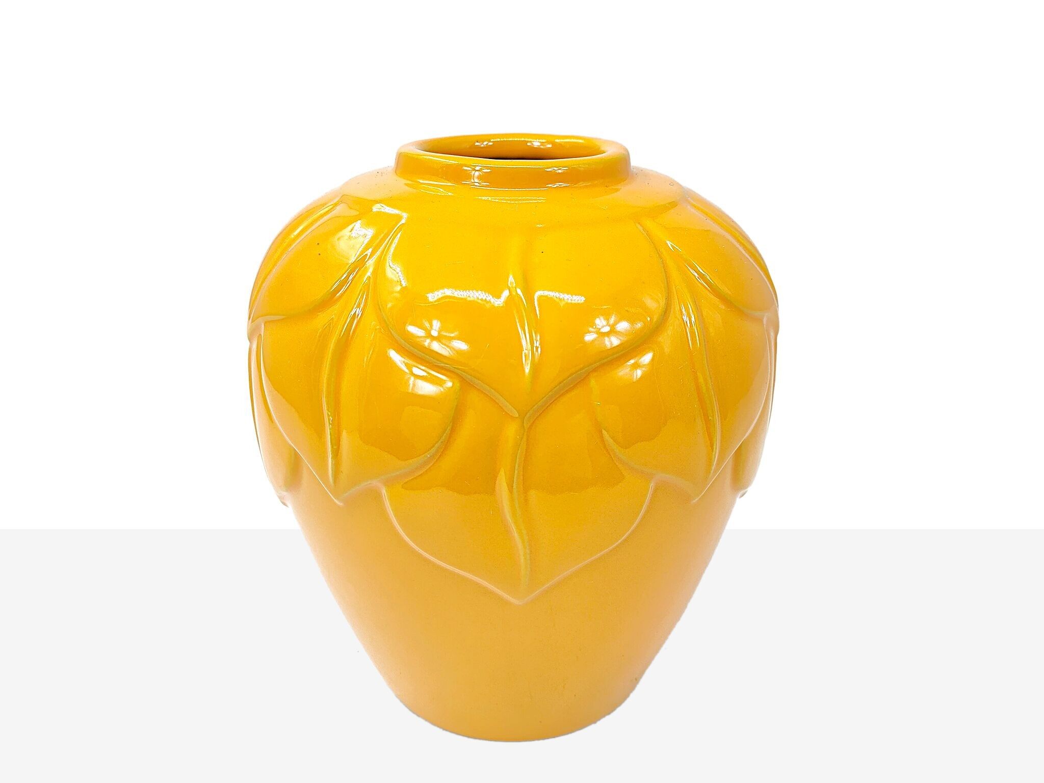 VASO IN CERAMICA SENAPE HM221101