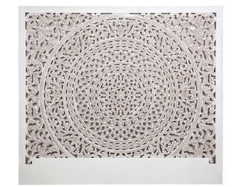 TÊTE DE LIT OUVERTE EN BOIS 160X3X140CM HM301202 2