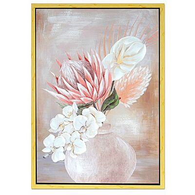 PAINTED CANVAS WITH FRAME HM401137