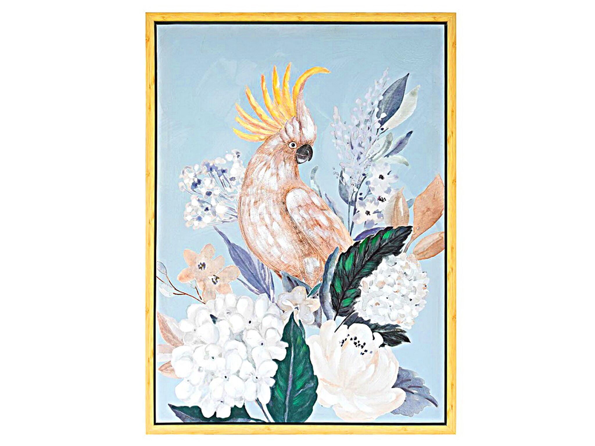 BEMALTE LEINWAND MIT RAHMEN HM401152