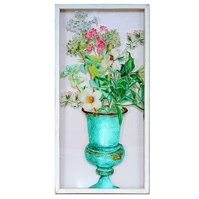 PAINTED PVC SHEET WITH WOODEN FRAME HM401179