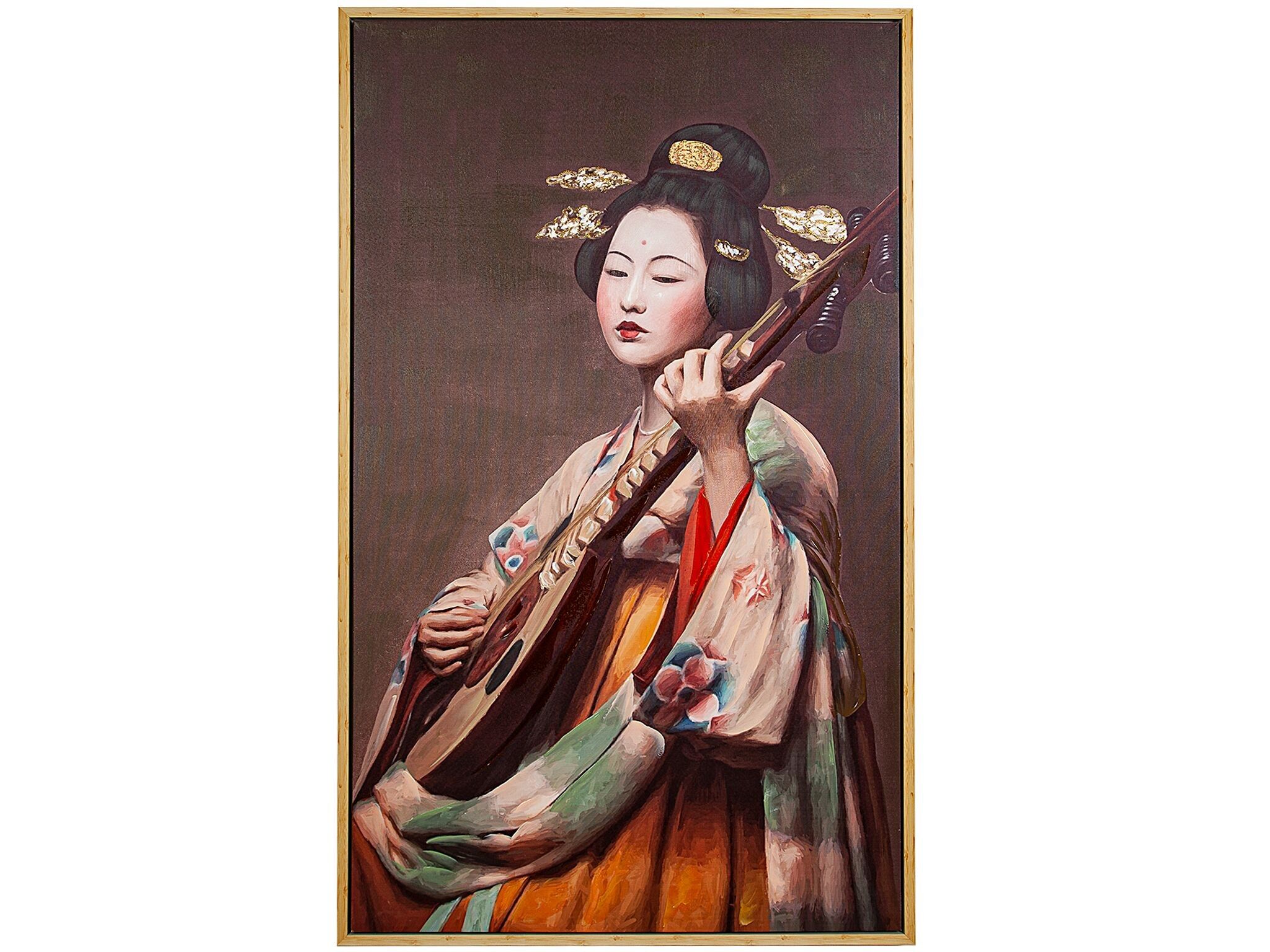 PITTURA A OLIO SU TELA CON CORNICE PS GEYSA HM402269