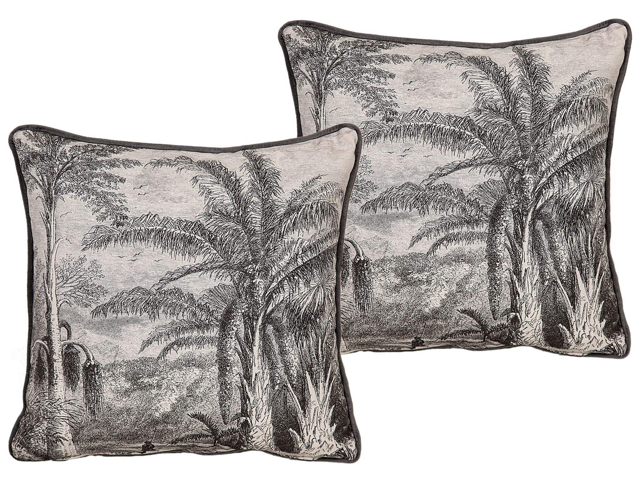 CUSCINO COLONIALE NERO/BIANCO 100% COTONE 500 GR HM492274