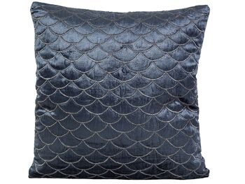 COUSSIN VELOURS BRODÉ 45X10X45CM HM492286