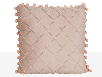 COUSSIN EN VELOURS AVEC MADROÑOS ROSE CLAIR 400 GRMS HM841120