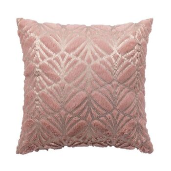 COUSSIN VELOURS ROSE/DORÉ 400 GRMS 0X0X45CM HM841129