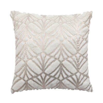 COUSSIN VELOURS BLANC/ARGENT 400 GRMS HM841131