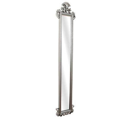 MIROIR PROLONGÉ EN PVC ARGENT HM841228