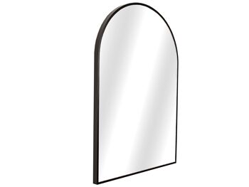 MIROIR ARCHE PVC NOIR 60X2X90CM HM841235