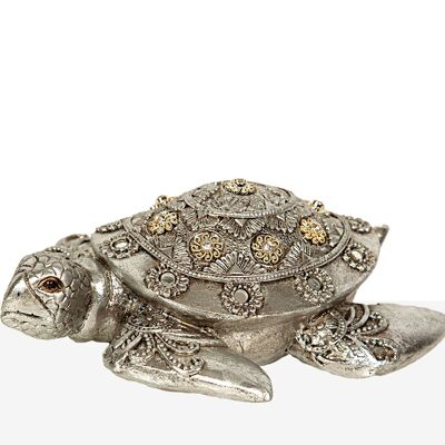 FIGURA TORTUGA RESINA 15X15X6CM HM1921140