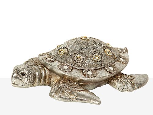 FIGURA TORTUGA RESINA 25X21X8CM HM1921141