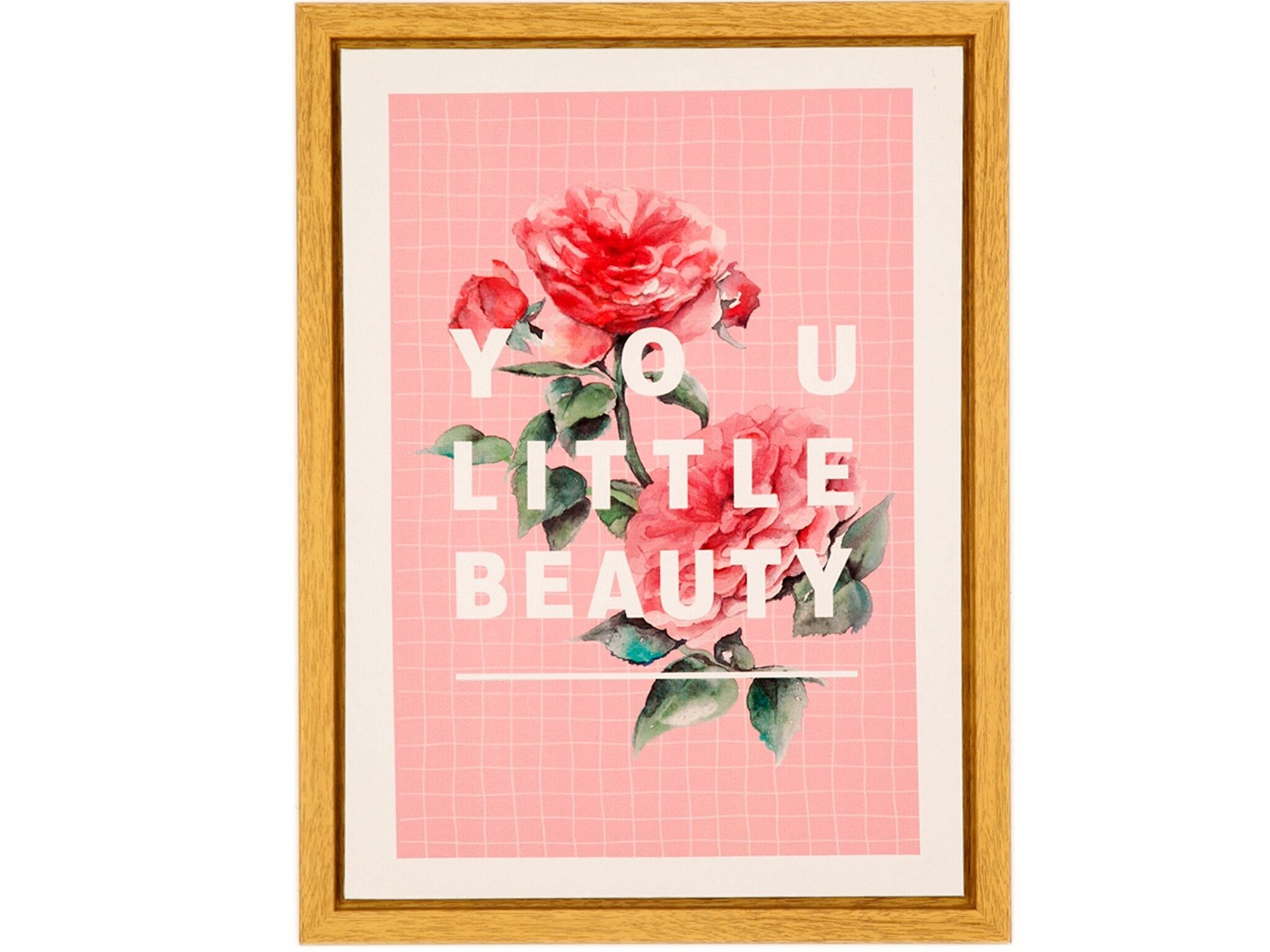 TABLEAU ROSES AVEC CADRE HM4018338