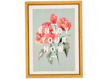 TABLEAU ROSES AVEC CADRE HM4018339