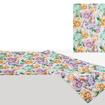 PRINTED TABLE RUNNER 50% POLYESTER 50% COTTON 35X1X150CM HM4922062