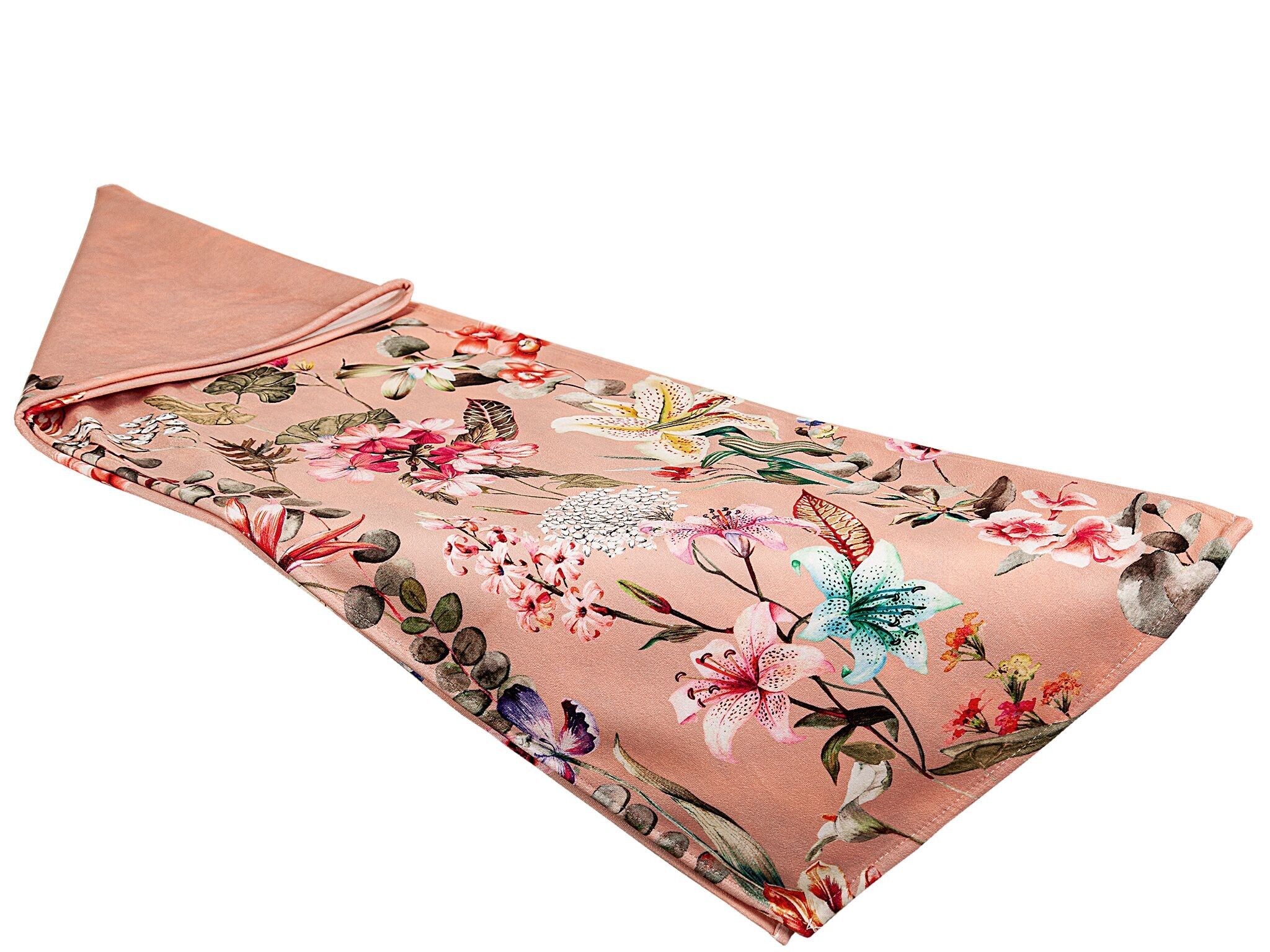 RUNNER DA TAVOLO STAMPATO ROSA POLIEST POLIEST HM4922732