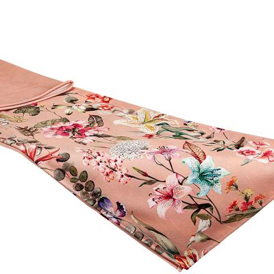 POLIEST PINK PRINTED TABLE RUNNER POLIEST 180X1X30CM HM4922732