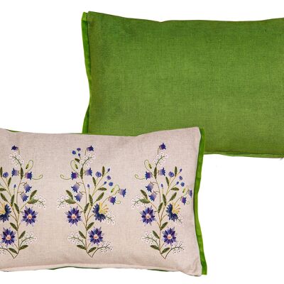 PRINTED REVERSIBLE CUSHION. POLYEST CORD EMBROIDERY 40 30X12X45CM HM4922751