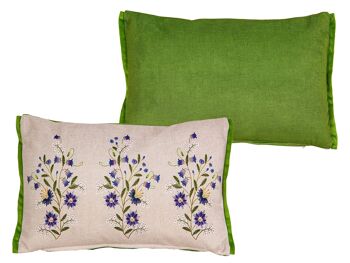 COUSSIN RÉVERSIBLE IMPRIMÉ. CORDON POLYEST BRODERIE 40 30X12X45CM HM4922751