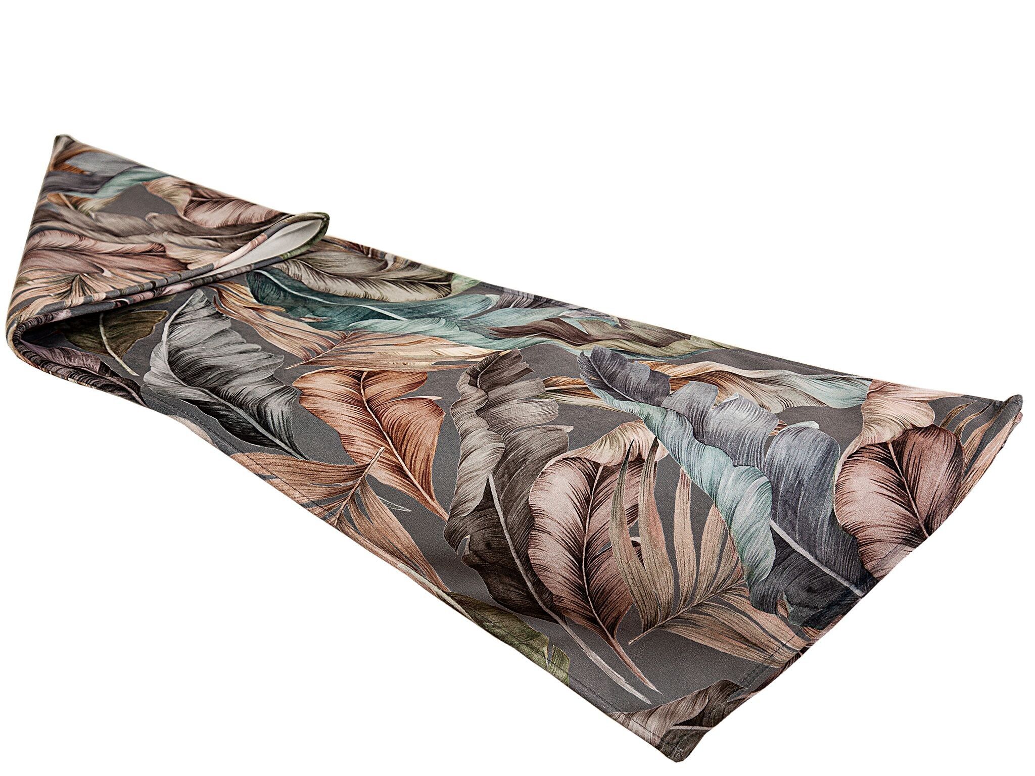 RUNNER DA TAVOLO STAMPATO FOGLIE BLU POLIES HM4922772