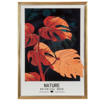 LEAVES PICTURE M/GOLD WOOD/GLASS HM8119579