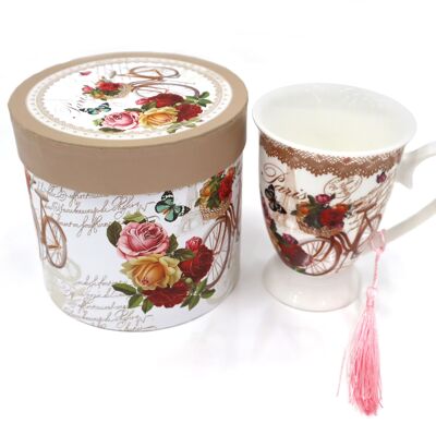 MUG IN DECORATED BOX HM8521114