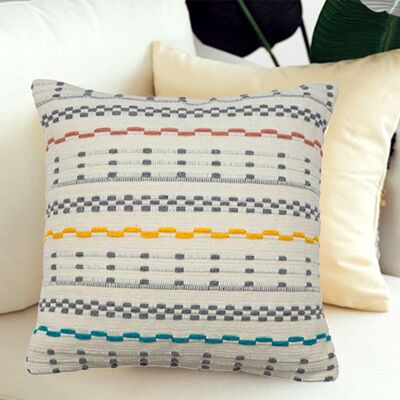 CUSHION 45% COTTON+POLYESTER (500GRMS FILLING) 45X10X45CM HM8521212