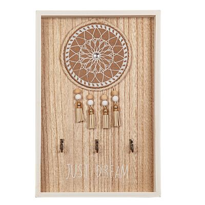 WOODEN WALL KEY HOLDER HM8521385