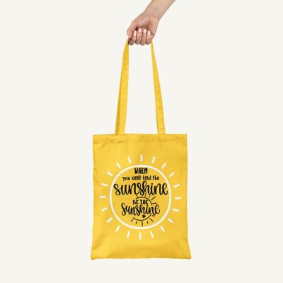 Seien Sie die Sunshine-Einkaufstasche