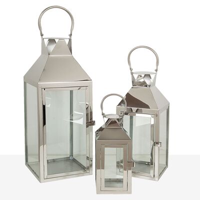 SET 3 METAL LAMPS 18X18X53CM HM83379000