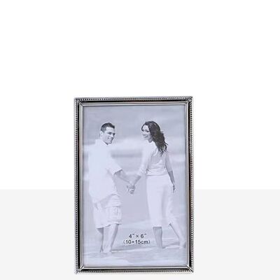 SILVER METAL PHOTO FRAME 10X15X0CM HM852134710