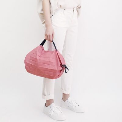 Shupatto compact foldable shopping bag size S - Peach (Momo)