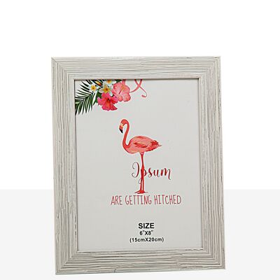 SILVER PVC PHOTO FRAME 15X20X0CM HM852135415