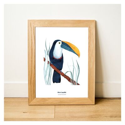 Stationery Decorative Poster 30 x 40 cm - The Blue Toucan