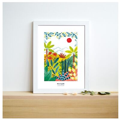 Papeterie Affiche Déco 21 x 29.7 cm - Beautés Végétales