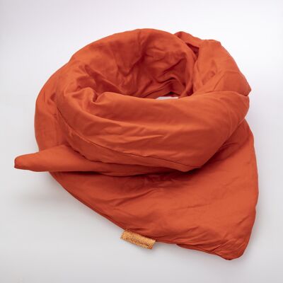 Foulard en duvet de canard Orange