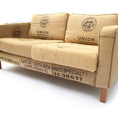 Fully-Upholstered Coffee Sack Sofa
