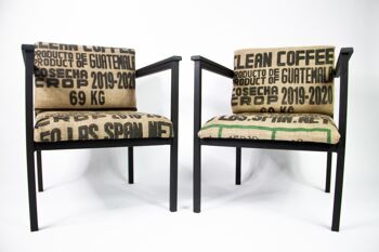 Chaise longue de sac de café 4