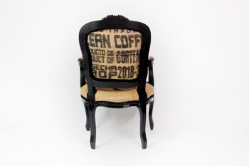 Chaise de sac à café baroque français 1