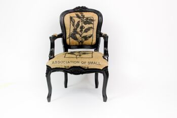 Chaise de sac à café baroque français 4