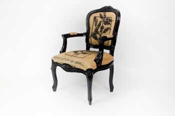 Chaise de sac à café baroque français 2