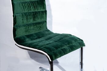 Chaise en velours 3