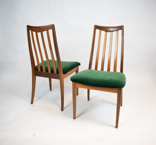 Velvet Mid-Century G-plan Chair